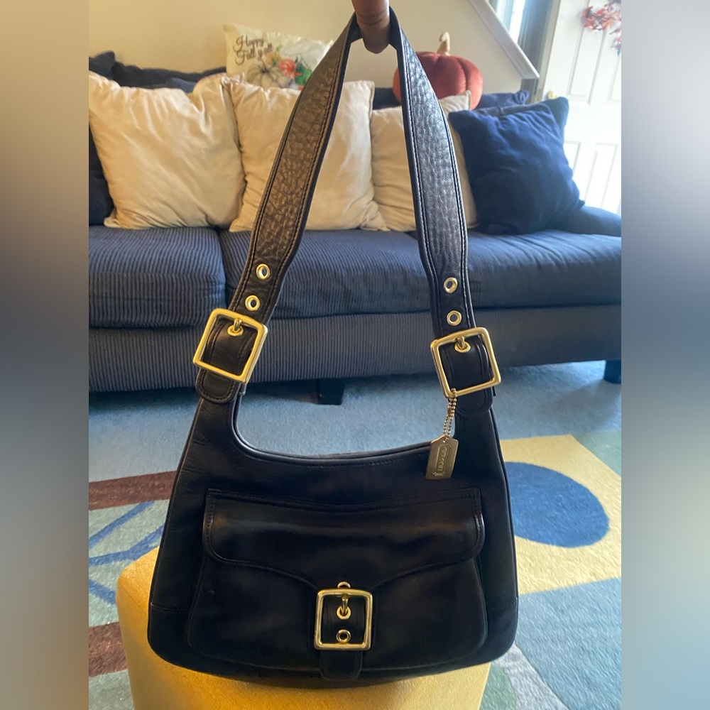 Authentic COACH VINTAGE LEGACY SADDLE BAG